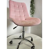 Silla Capitonne Top de Escritorio Rosa