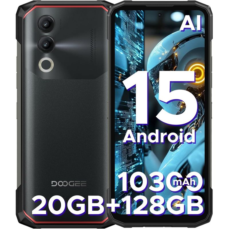 DOOGEE - DOOGEE Blade20 Celular 20GB+128GB Android15 NFC