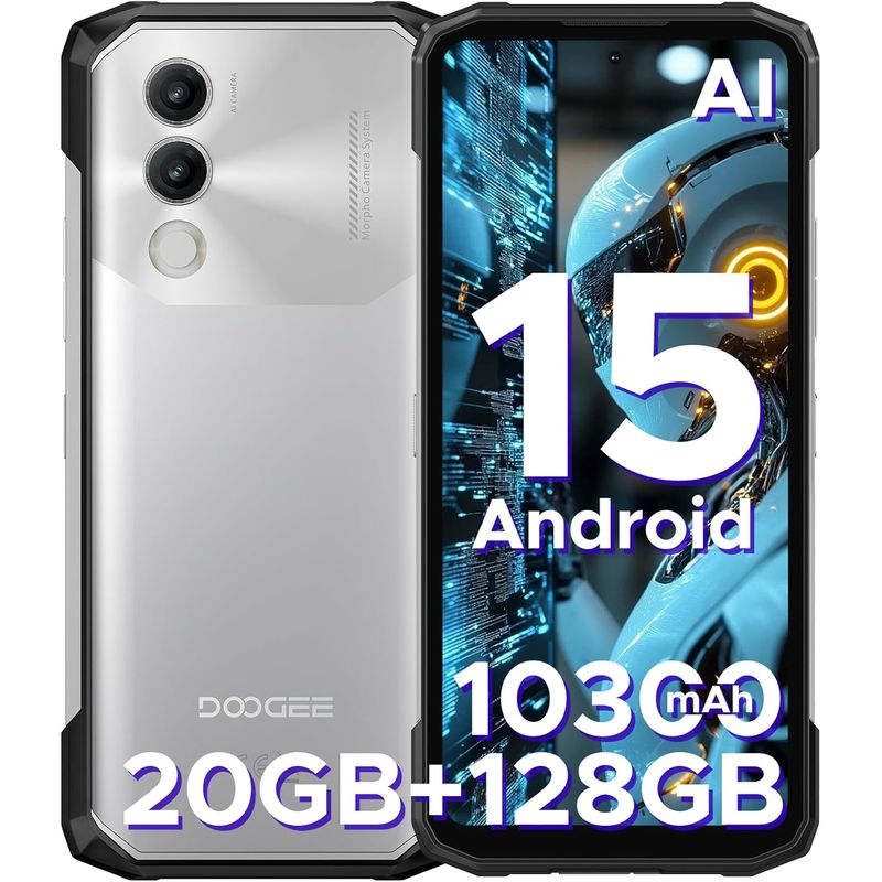 DOOGEE - DOOGEE Blade20 Celular 20GB+128GB Android15 NFC