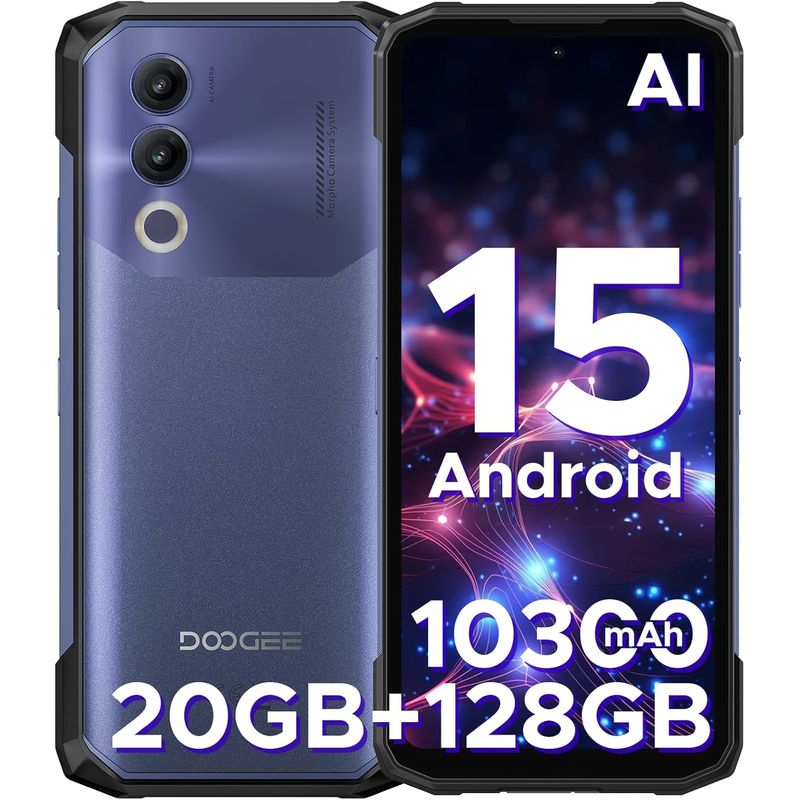 DOOGEE - DOOGEE Blade20 Celular 20GB+128GB Android15 NFC