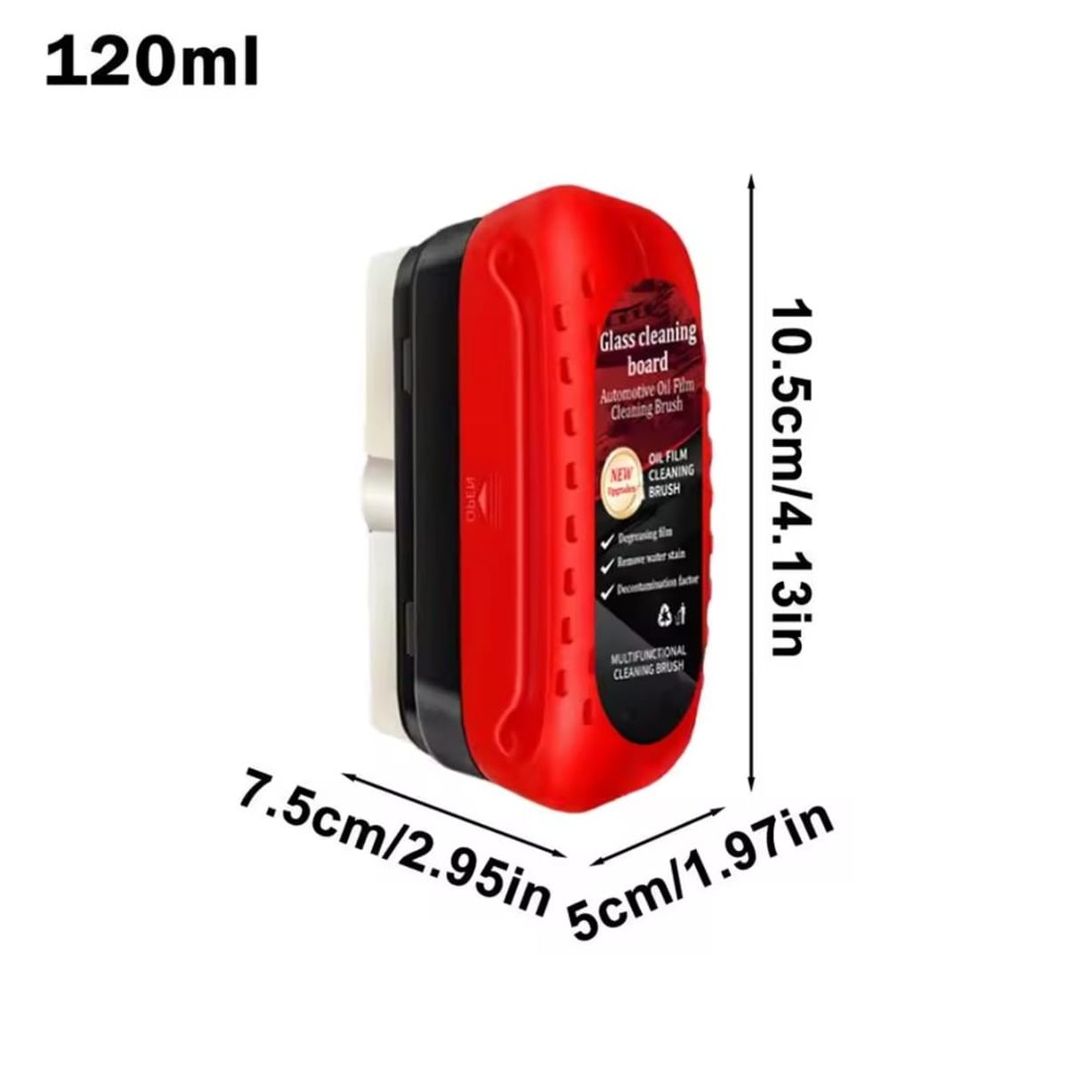 GENERICO - Cepillo Limpia Parabrisas Cristales Empañados e impermeabilizante