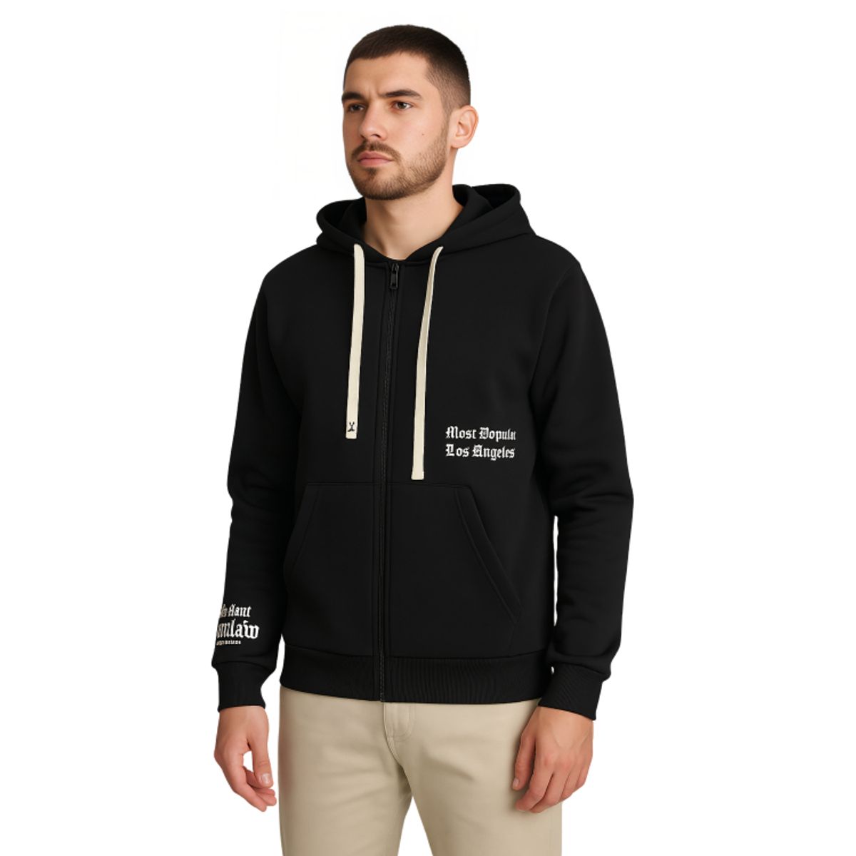 D'JOE - Suéter Polerón Most Popular Hombre