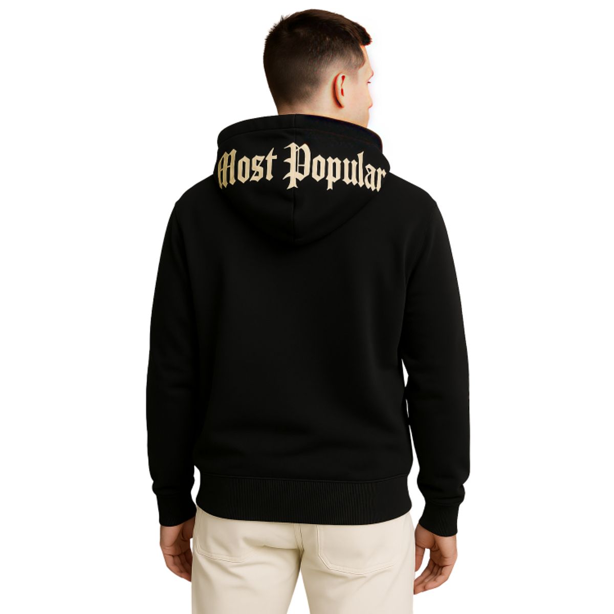 D'JOE - Suéter Polerón Most Popular Hombre