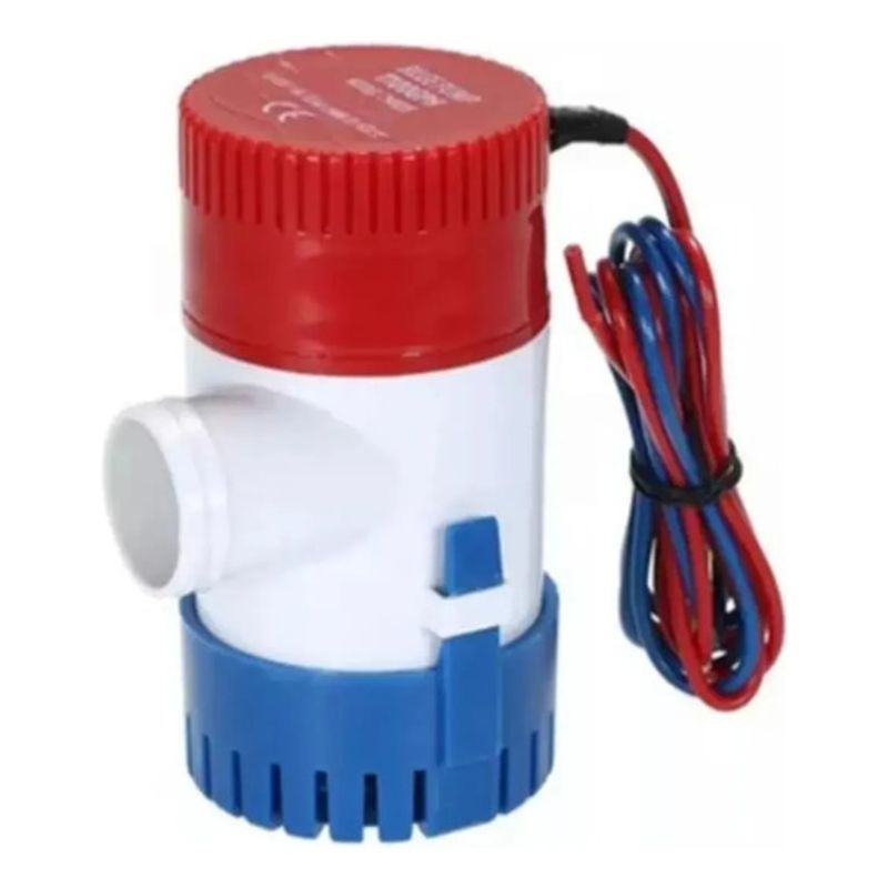 GENERICO - Bomba Eléctrica De 12 V 1100 Gph Marina Sumergible Barco
