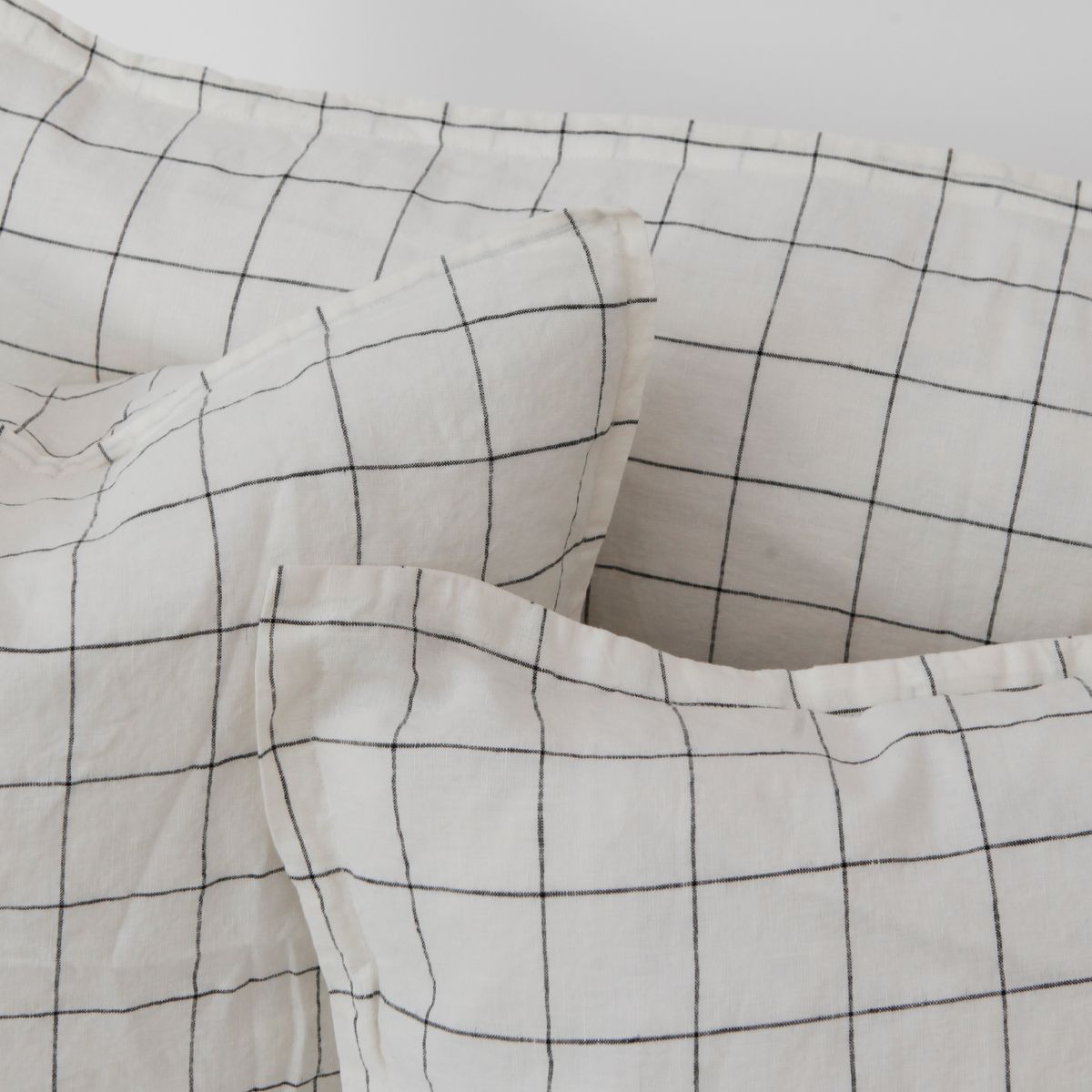 NATURALINO - Cojín Mayo 45x100 Lino Grilla