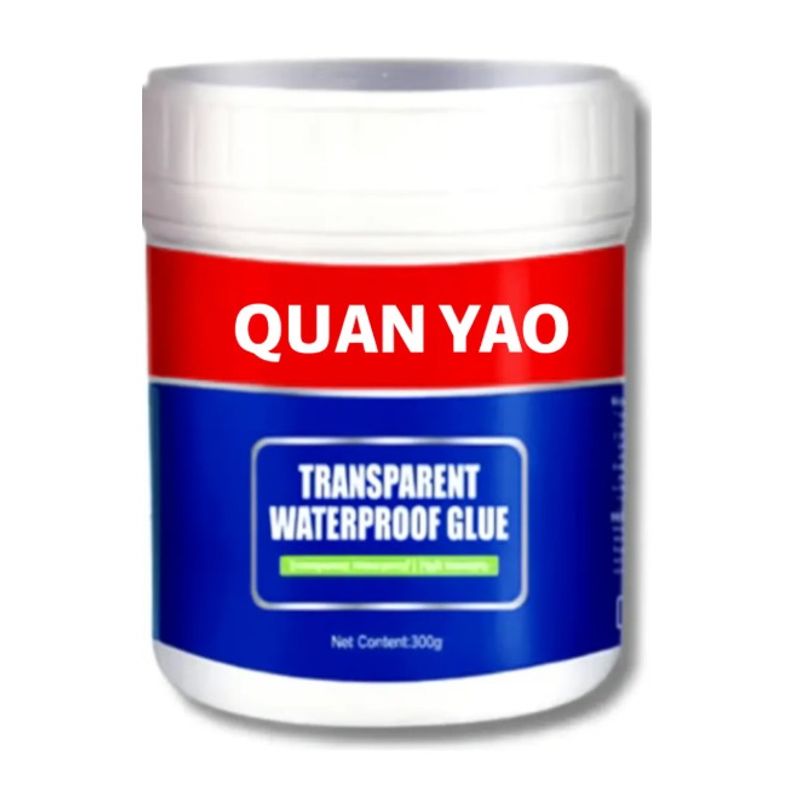 GENERICO - Sellador Adhesivo Impermeable Transparente Tapa Gotera 300g