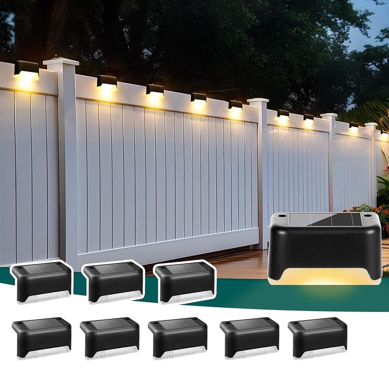 GENERICO - 8 Luces Solares Para Exteriores Impermeables Para Interior