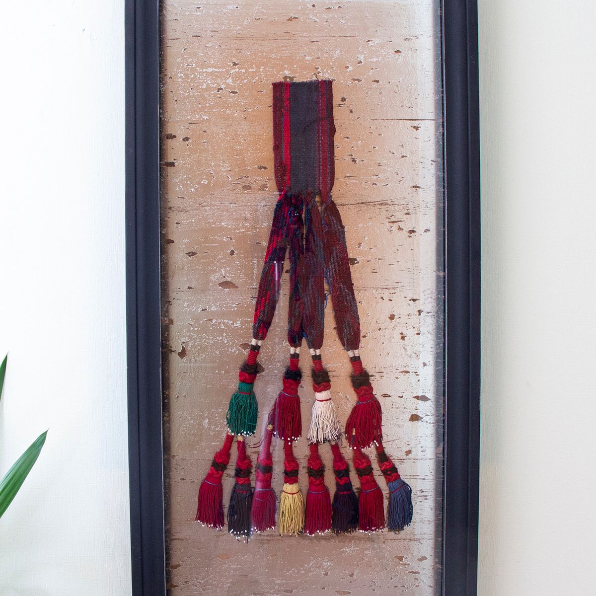 TURKUAZ - Cuadro de Textil étnico Uzbeko 3