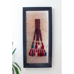 TURKUAZ - Cuadro de Textil Uzbeko 3