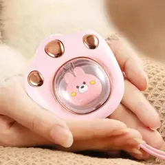 GENERICO - Calentador de manos multifunción con Usb Rosa
