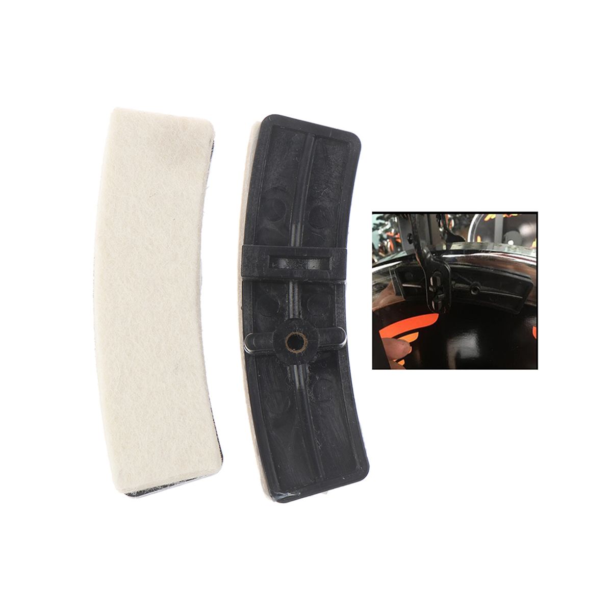 GENERICO - Pastillas De Freno Para Bicicleta Estática Spinning B01a