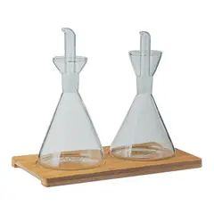 GLASSO - Set De Alcuzas Base Bamboo