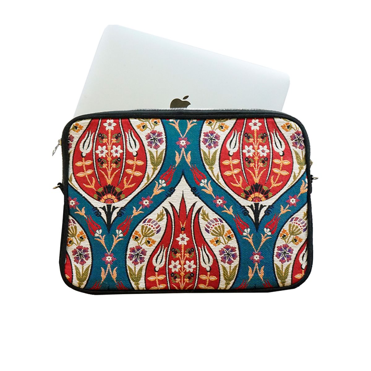 TURKUAZ - Funda Notebook diseño tulipanes - Hecha en Turquia