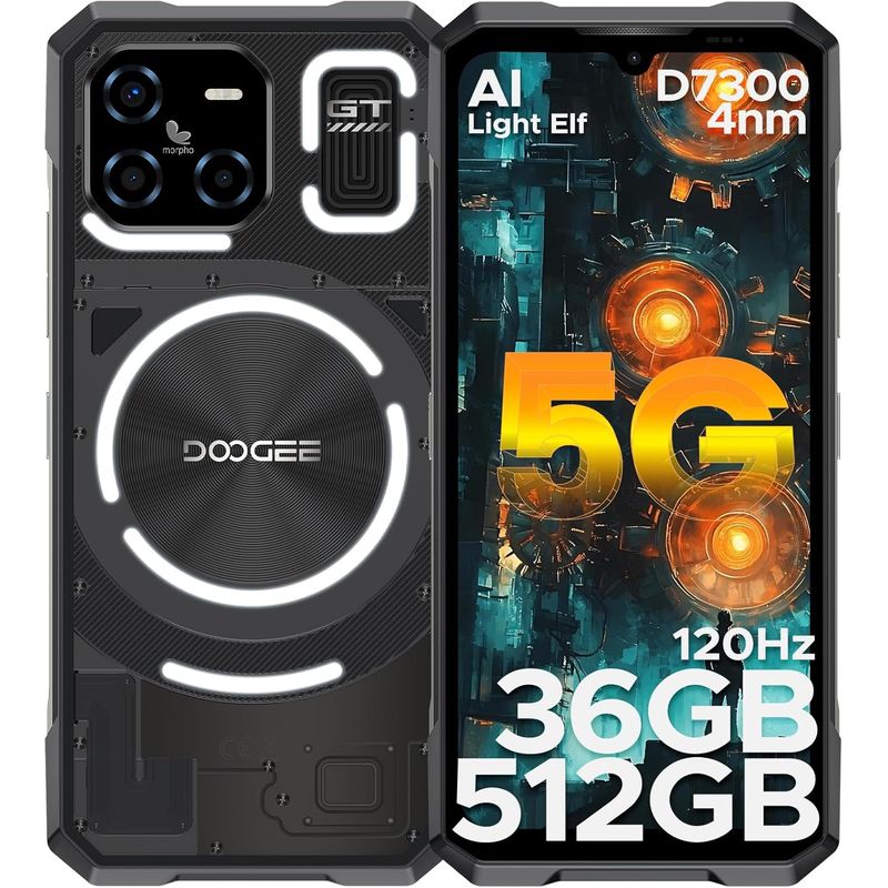 DOOGEE - DOOGEE BladeGT Ultra 5G Celular 36GB+512GB 100MP Wi-Fi6 NFC