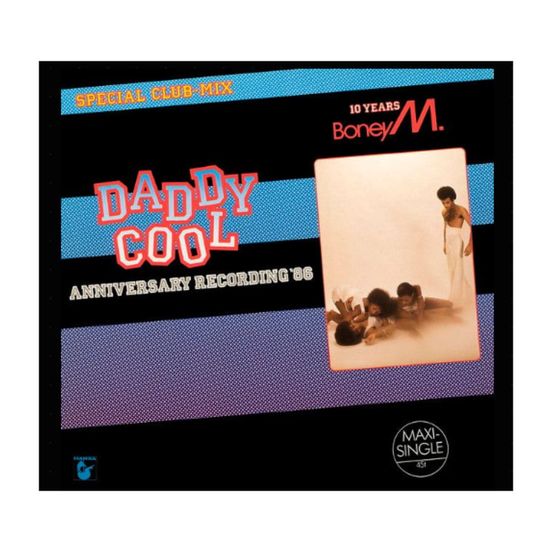 GENERICO - Boney M  Daddy Cool - Anniversary Recording 86 Vinilo Reacondicionado VG+