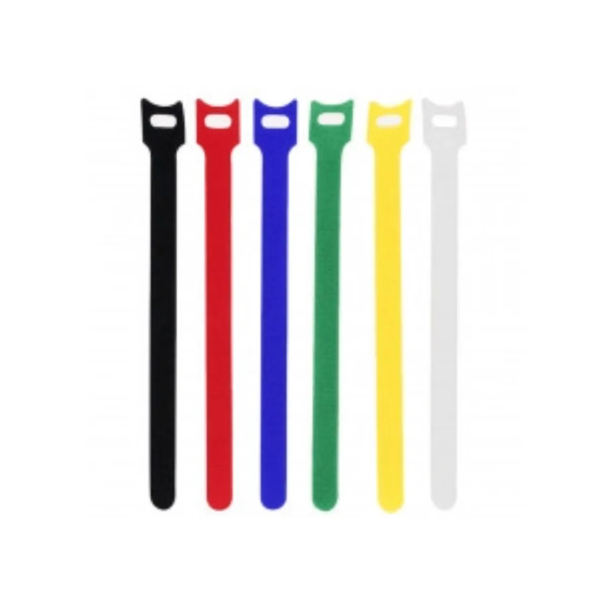 GENERICO - Set Amarra cable velcro (6 Unidades) 12 mm x 125 mm Beat Tools