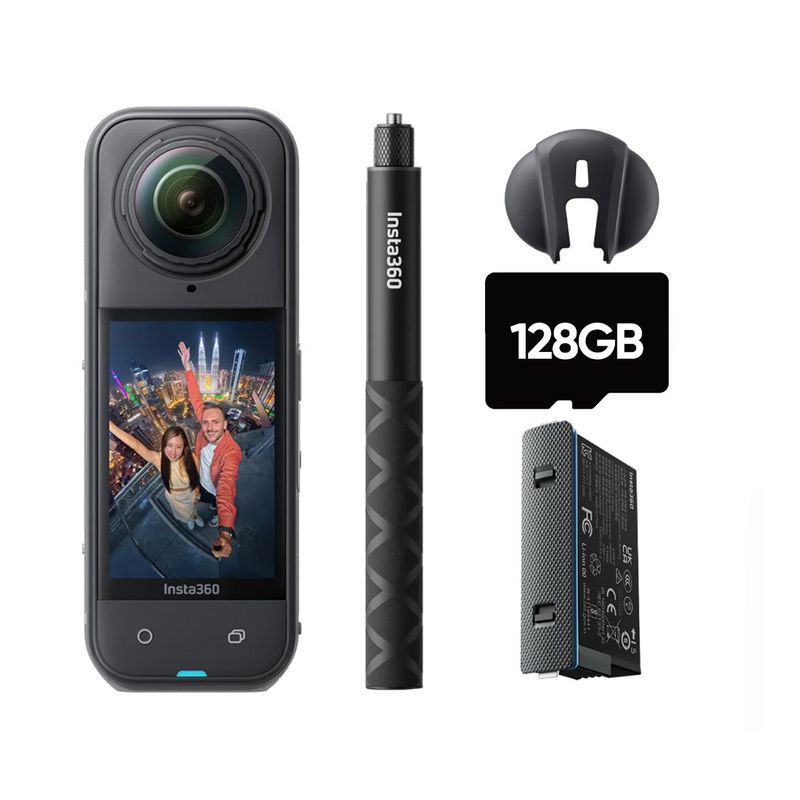 INSTA 360 - Cámara de acción Insta360 X5 Paquete de principiante