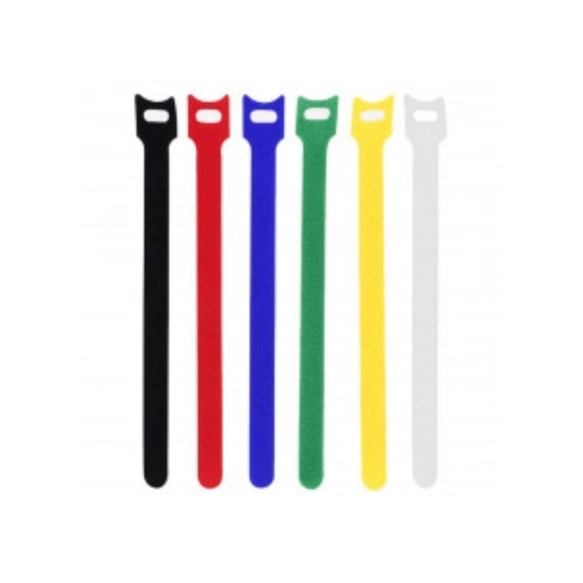 GENERICO - Set Amarra cable velcro (6 Unidades) 12 mm x 150 mm Beat Tools