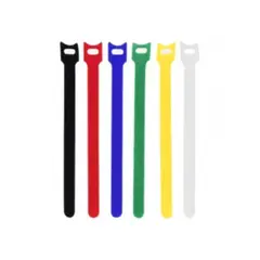 GENERICO - Set Amarra cable velcro (6 Unidades) 12 mm x 150 mm Beat Tools