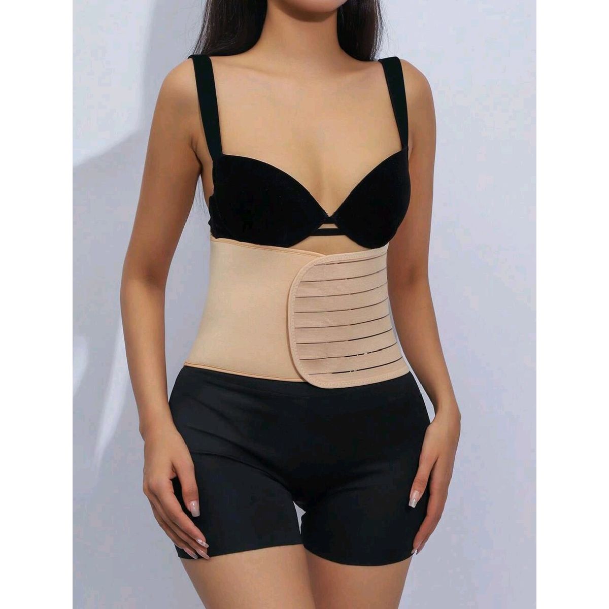 GENERICO - Faja post parto abdominal talla L beige 00222BEL