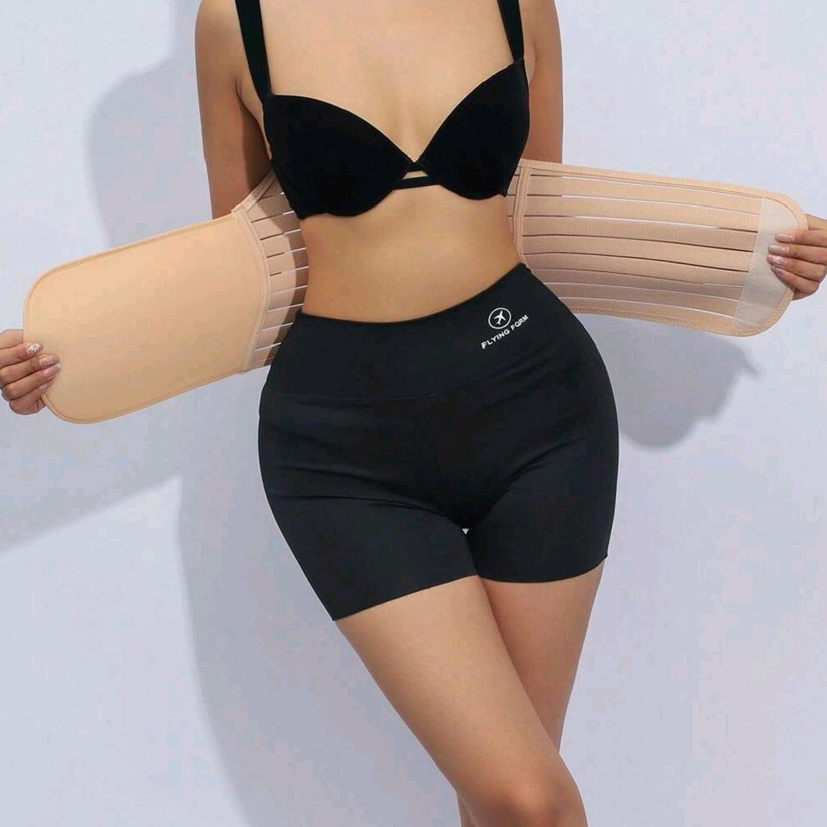 GENERICO - Faja post parto abdominal talla L beige 00222BEL