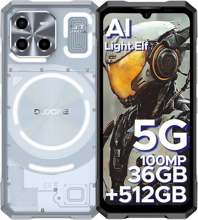 BladeGT Ultra 5G Celular 36GB+512GB 100MP Wi-Fi6 NFC