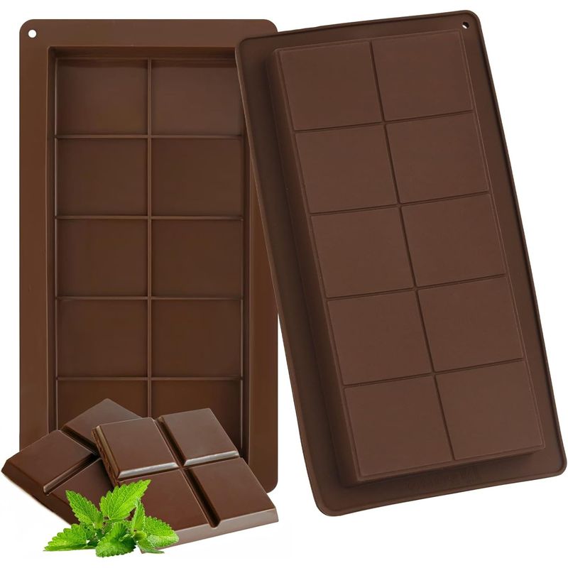 KUANGYE - Molde Chocolate Dubai Molde Barra De Chocolate De Silicón