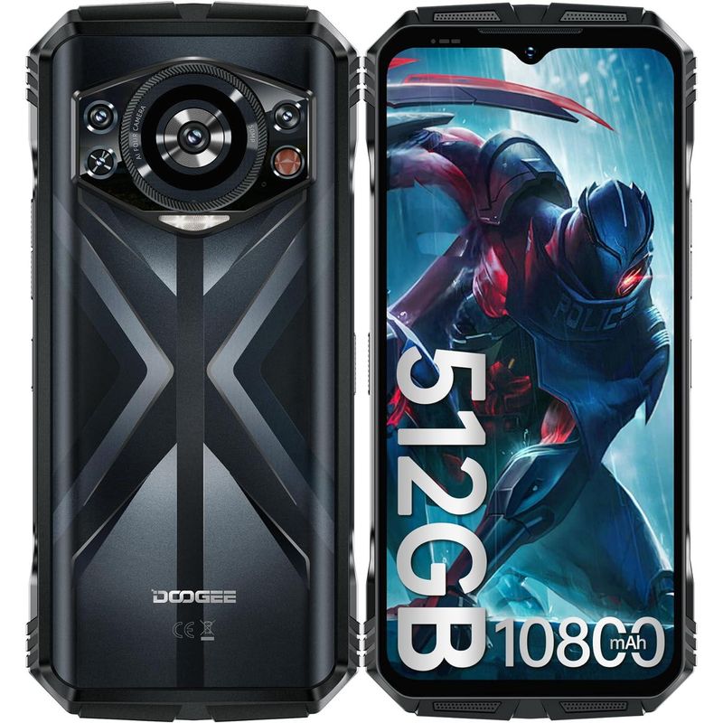DOOGEE - DOOGEE S118 Celular 32GB+512GB 10800mAh Doble SIM