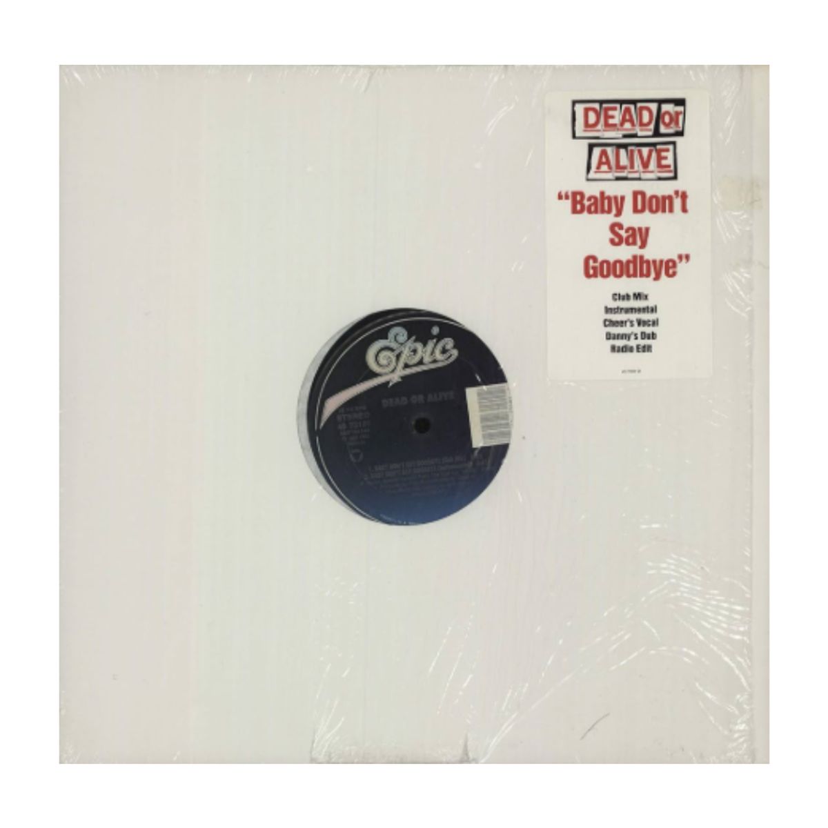 GENERICO - Dead Or Alive  Baby Dont Say Goodbye Vinilo Reacondicionado VG+