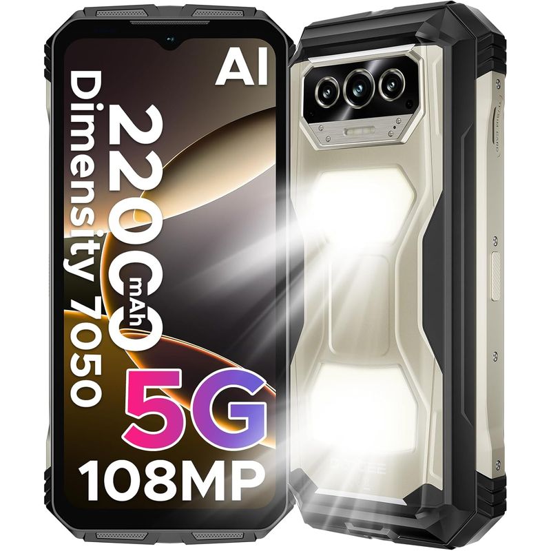 DOOGEE - DOOGEE VMAX S 5G Celular 24GB+256GB 22000mAh 108MP NFC