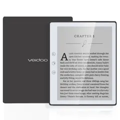 VEIDOO - E-reader Ebook 6 32GB HD Touch Screen E-Ink Blanco - Black
