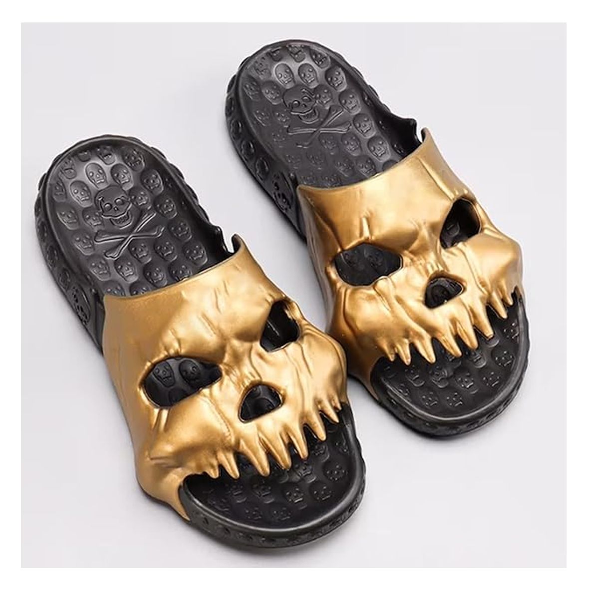 EDWINAYY - Zapatillas De Calavera De Halloween