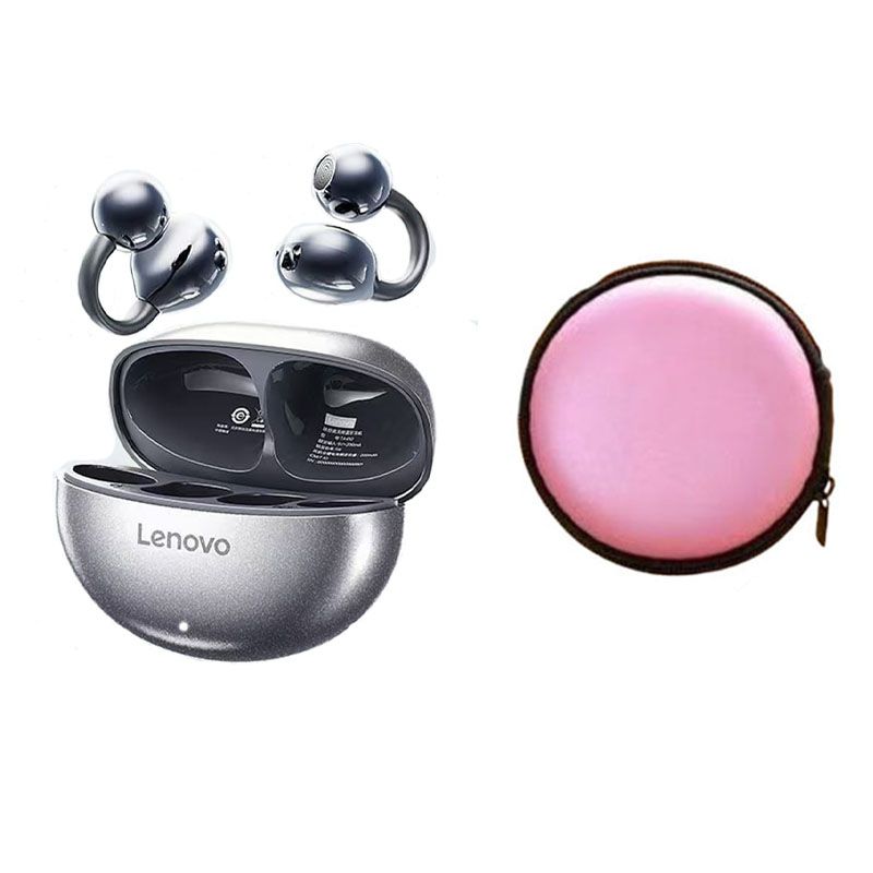 LENOVO - Audífonos Lenovo TA140 Tws Auriculares Bluetooth 54-Negro Y Estuche