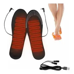 GENERICO - Plantillas Eléctricas Usb Calienta Pies Fríos Escritorio 36-46