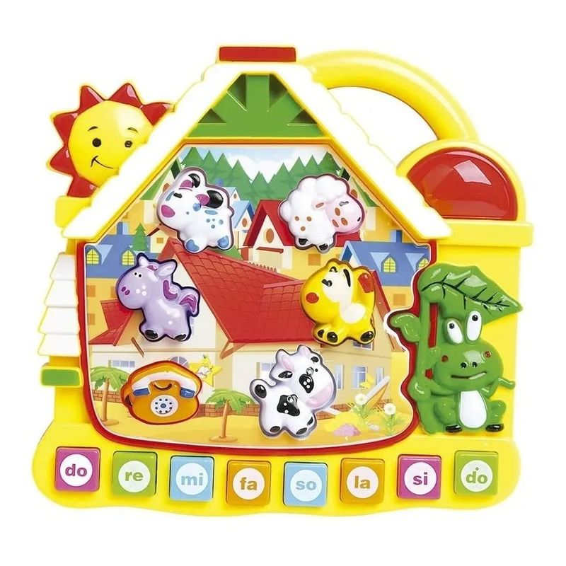 GENERICO - Piano Musical Interactivo Bebes Sonido Animales De La Granja