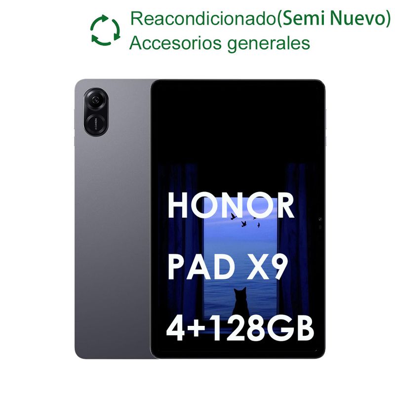 HONOR - Tablet Honor Pad X9-WIFI-4+128Gb-11.5in-Gris Reacondicionado Semi Nuevo