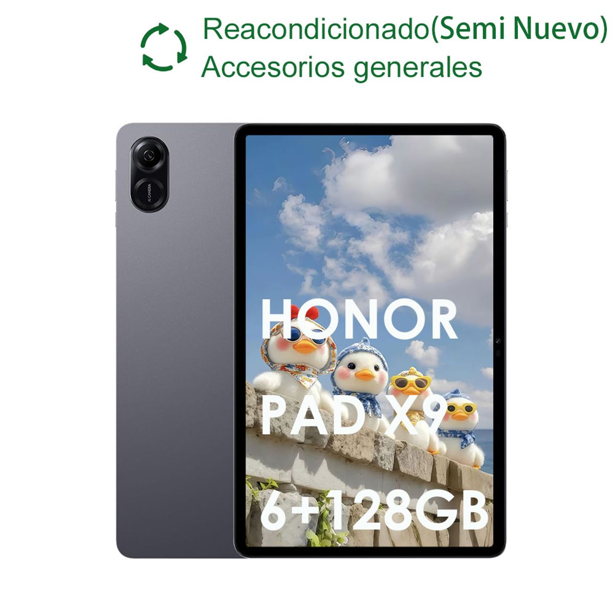 HONOR - Tablet Honor Pad X9-WIFI-6+128Gb-115in-Gris Reacondicionado Semi Nuevo
