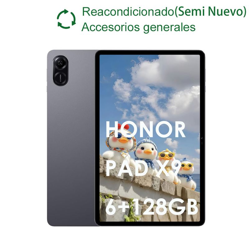 HONOR - Tablet Honor Pad X9-WIFI-6+128Gb-11.5in-Gris Reacondicionado Semi Nuevo