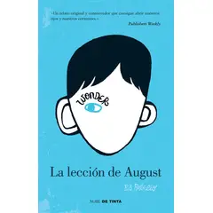 NUBE DE TINTA - Libro Wonder. La lección de August - R.J. Palacio -