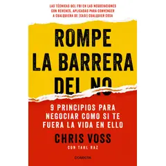DEBOLSILLO - Libro Rompe la barrera del no - Chris Voss -