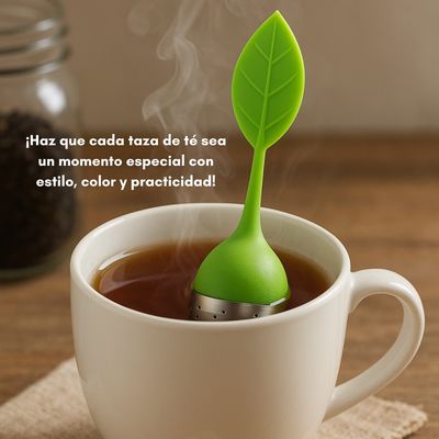Imagen 2 del producto 20 Infusores De Silicona Y Cero Inoxidable Para Té O Hierbas