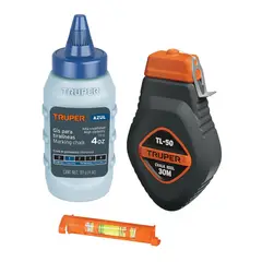 TRUPER - TIZADOR PLASTICO 30MT TL-50