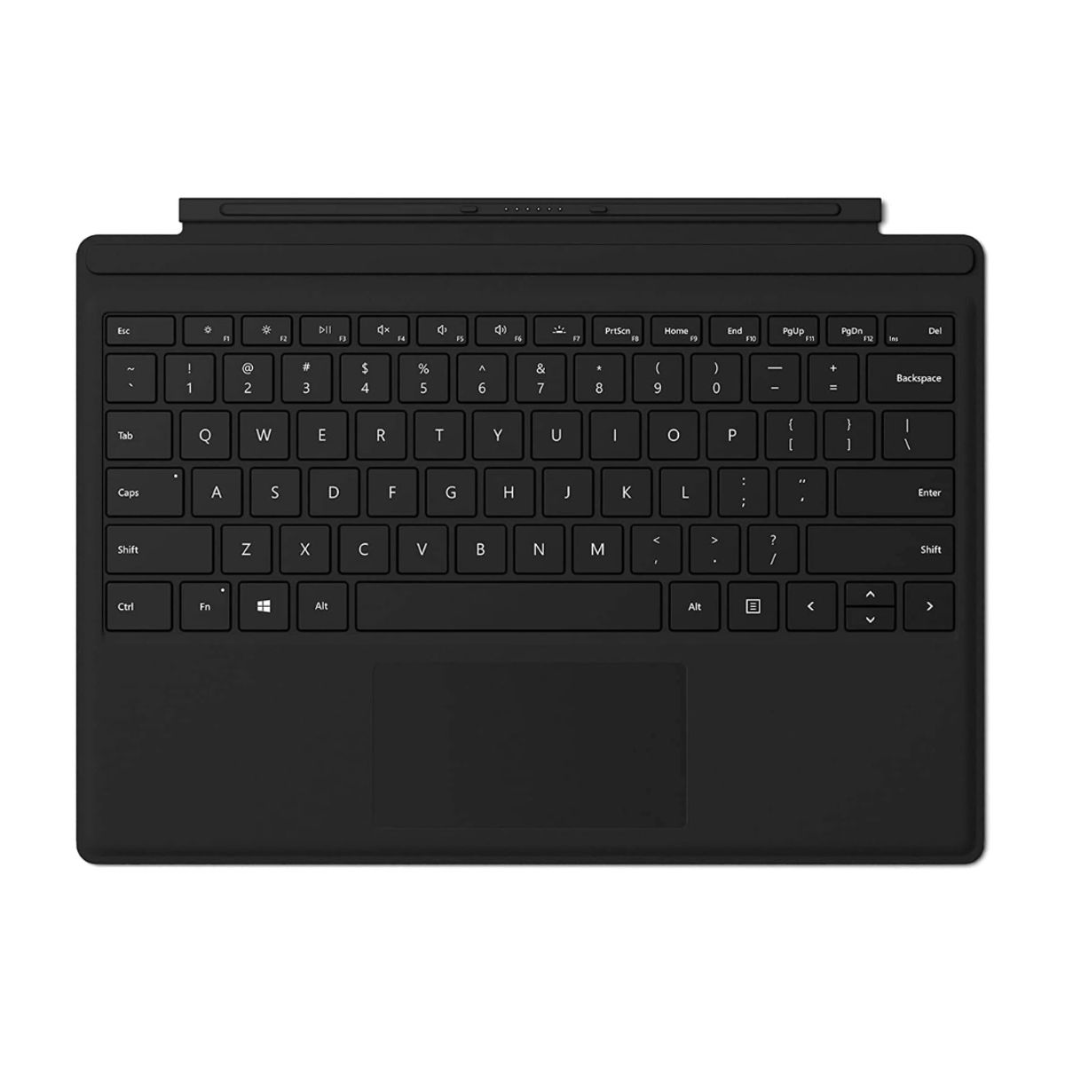 MICROSOFT - Surface Pro Type Cover Teclado Inglés para Surface Pro 34567 - Black
