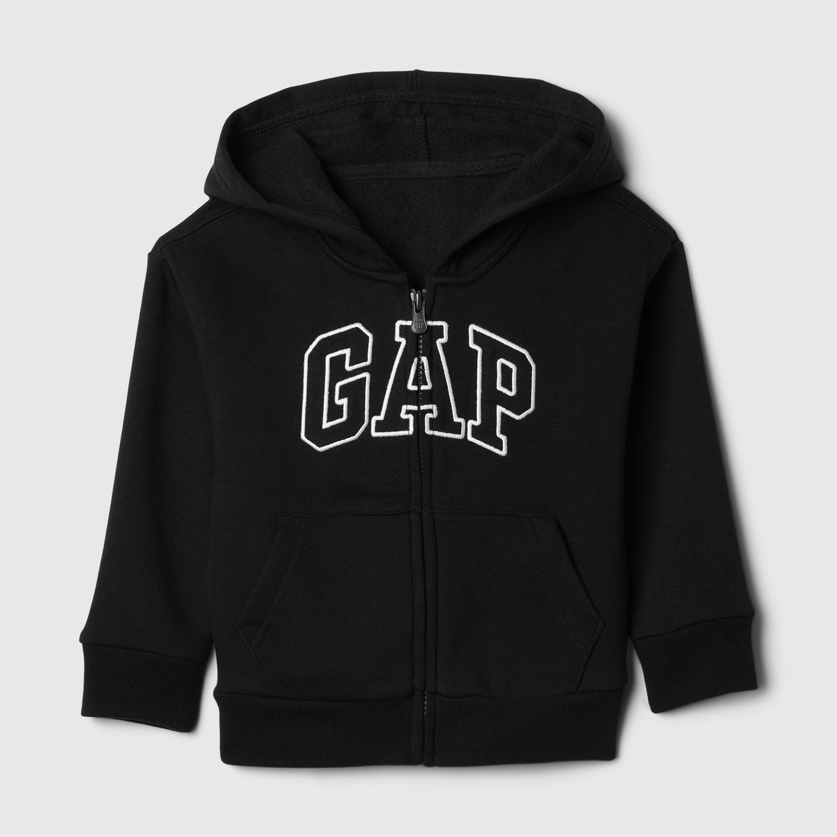 GAP - Polerón Toddler Niño Logo IN25 Con Cierre Negro Gap