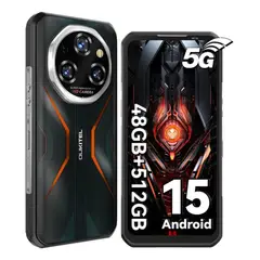 OUKITEL - Wp55pro 16gb+512gb 5g Dual Sim Celulares Resistentes Negro