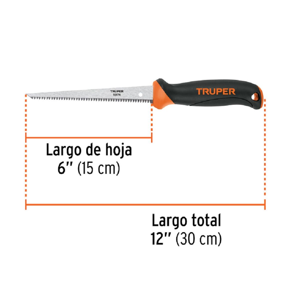 TRUPER - SERRUCHO PARA PLACAS DE YESO STP-6X TRUPER