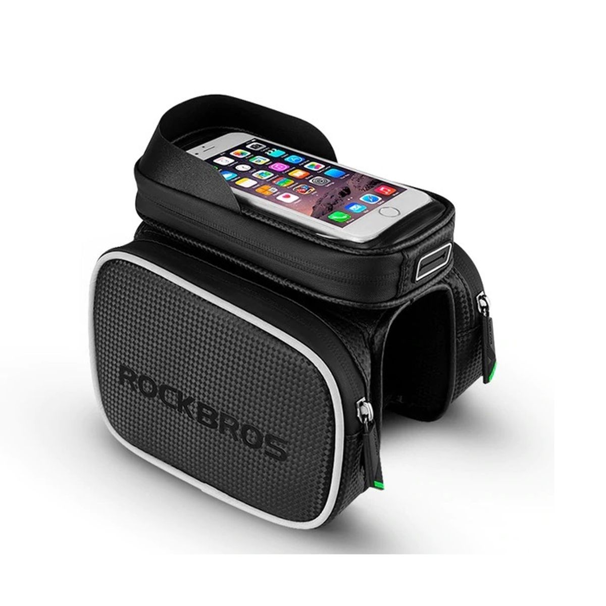 ROCKBROS - Bolso para bicicleta con soporte para teléfono rockbros 009