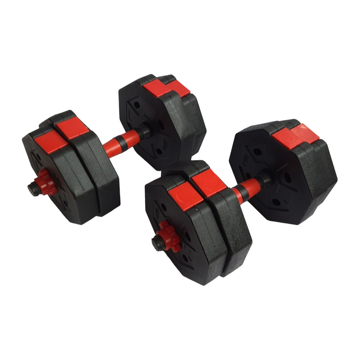 ORCUS - SET DE MANCUERNAS ORCUS 20 KG + ACOPLE BARRA