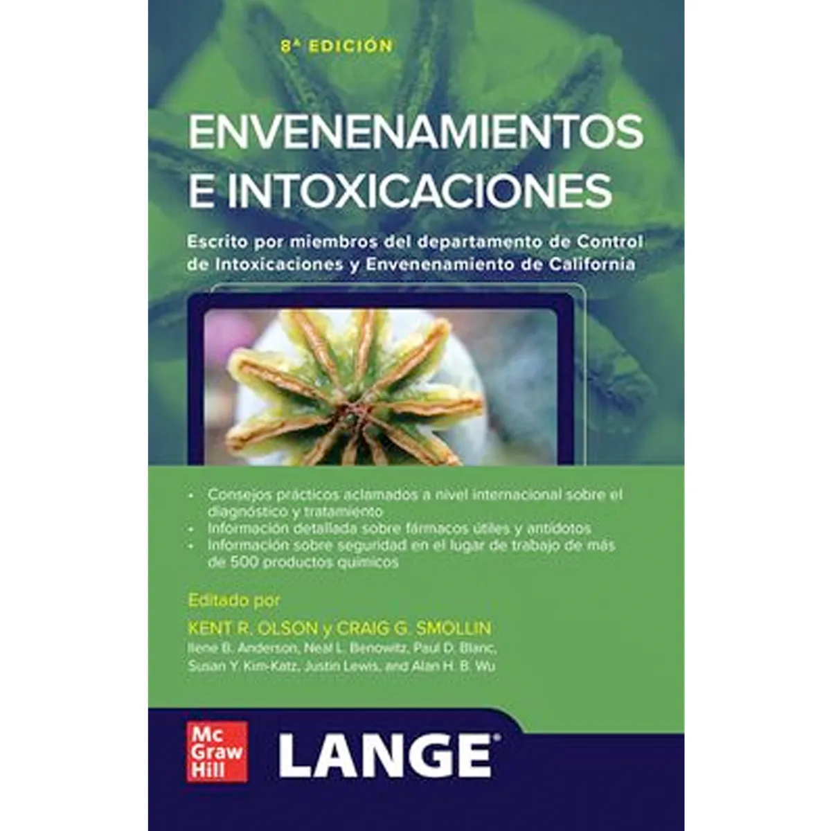 EDITORIAL MEDITERRANEO - Libro Envenenamiento E Intoxicaciones 8Ed.