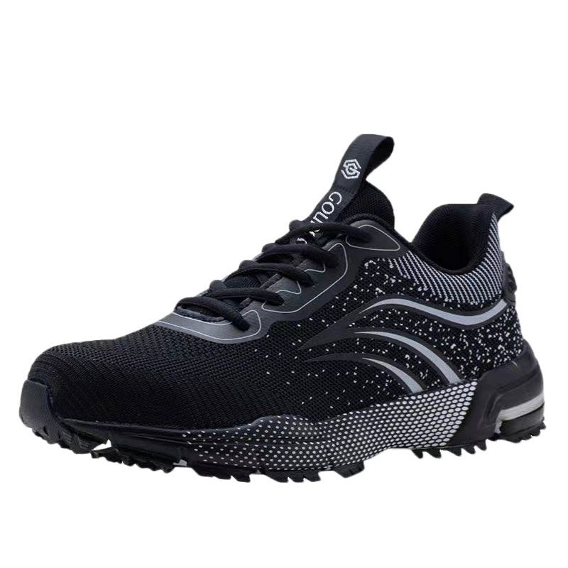 SHANDIAN - Zapatos Seguridad Casual Hombre Negro